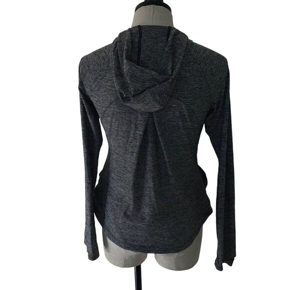Athleta Pacifica Illume UPF Relaxed Jacket Size XS Heathered Charcoal Gray - Picture 2 of 10